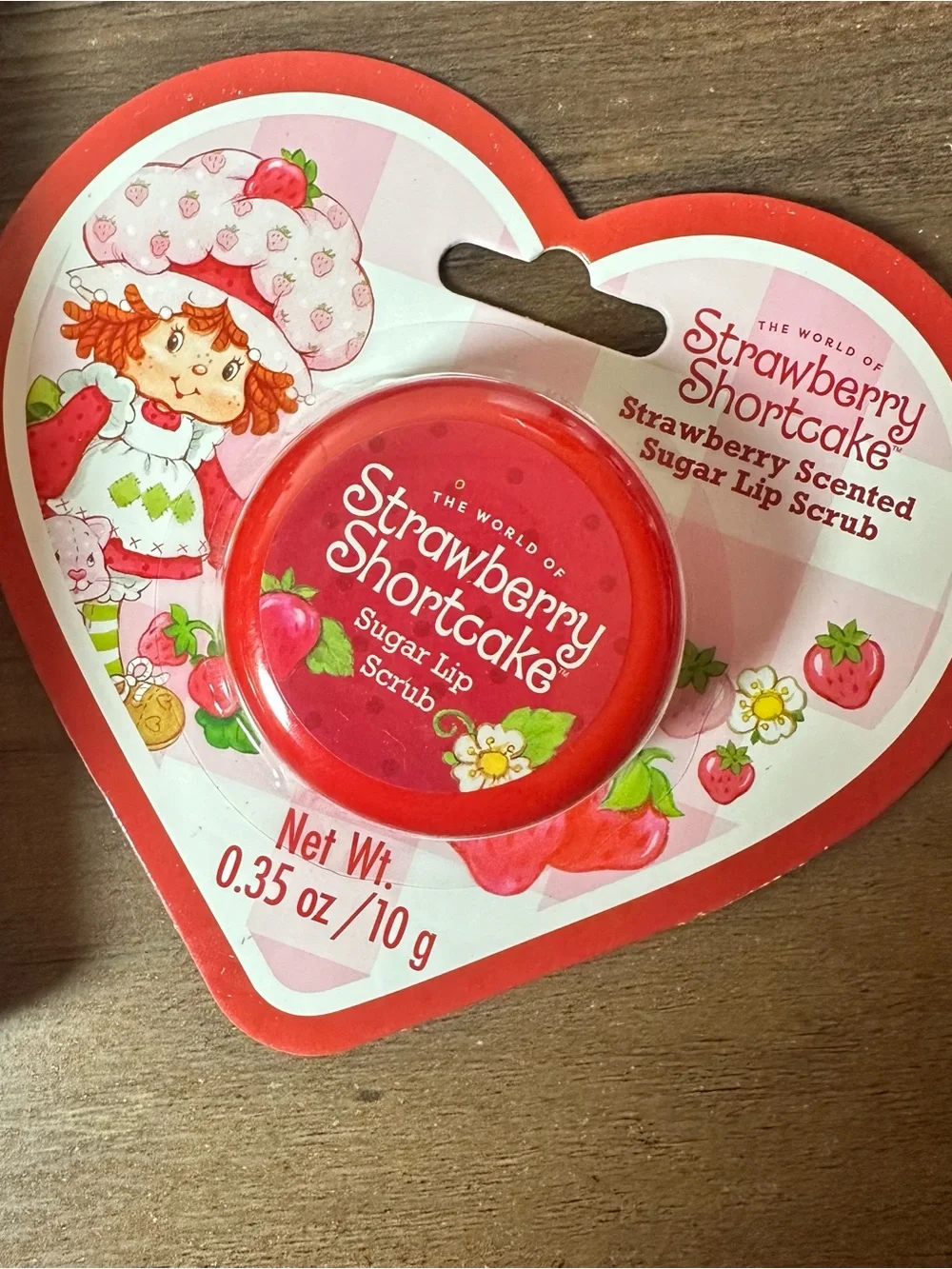 Strawberry Shortcake World Strawberry Scented Lip Balm/Gloss/Scrub/Lotion NEW
